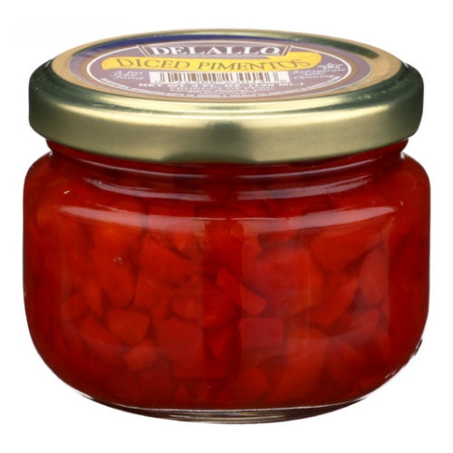 Delallo, Diced Pimentos, 4 Oz