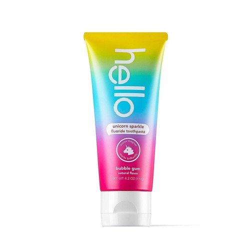 Hello Bello, Kids Unicorn Sparkle Toothpaste Bubblegum, 4.2 Oz