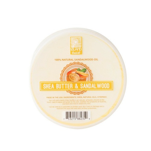 Island Twist, Shea Butter and Sanalwood, 6.75 Oz