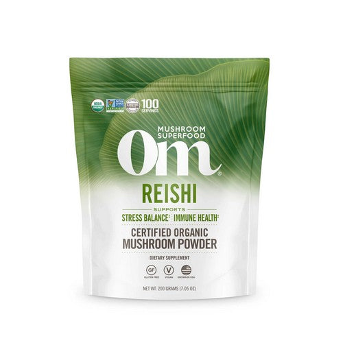 Om Mushrooms, Reishi Mushroom Superfood Powder, 7.05 Oz