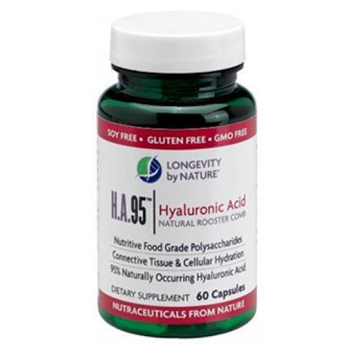 Longevity by Nature, H.A.95 Hyaluronic Acid, 60 Caps