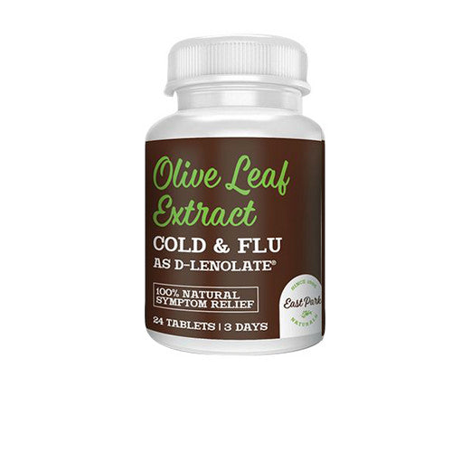 East Park Naturals, Olive Leaf Extract Cold & Flu, 24 Tabs