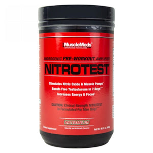 Muscle Meds, Nitrotest Preworkout Watermelon, 30 Servings