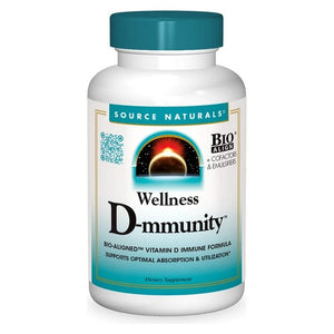 Source Naturals, Wellness D-mmunity, 120 Veg Caps