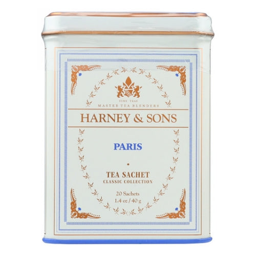 Harney & Sons, Paris White Tea, 20 Bags (Case of 4)