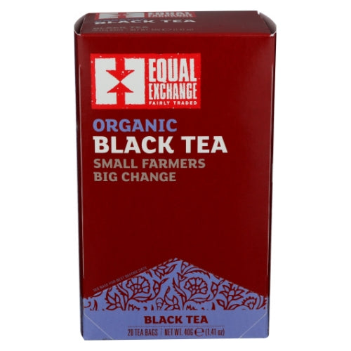 Equal Exchange, Organic Black Tea, 20 Bags (Case of 6)