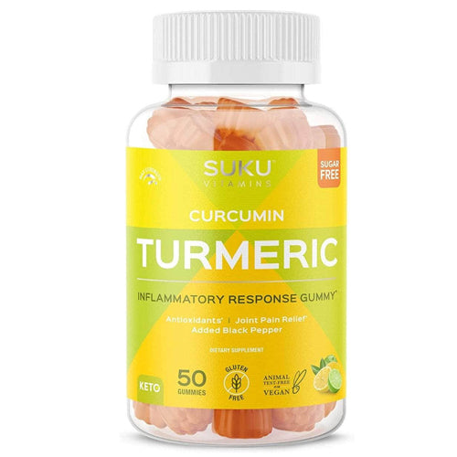 SUKU Vitamins, Curcumin Turmeric Lemon Lime, 50 Count