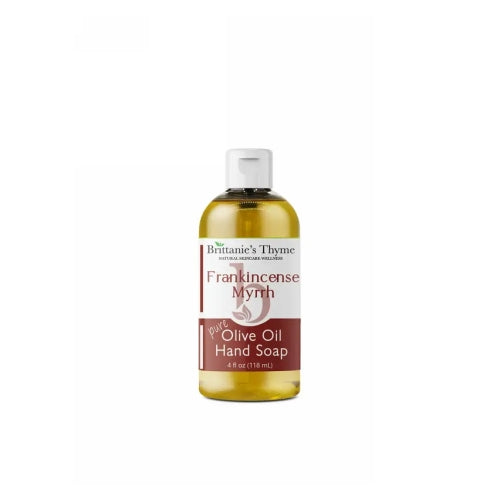 Brittaine's Thyme, Liquid Hand Soap Frankincense & Myrrh, 4 Oz