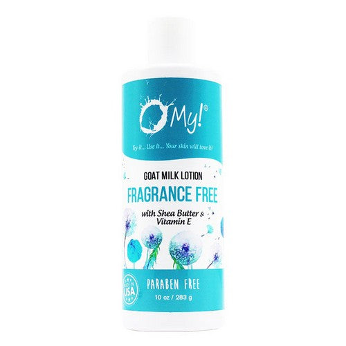 O MY!, Fragrance Free Goat Milk Lotion, 10 Oz