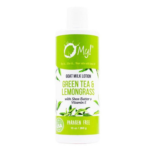 O MY!, Green Tea Lemongras Goat Milk Lotion, 10 Oz