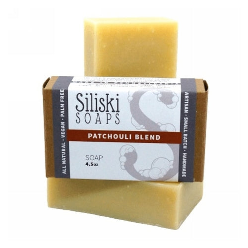 Siliski Soaps, Bar Soap Patchouli Blend, 4.5 Oz