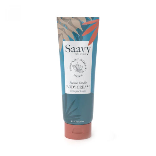 Saavy Naturals, Tahitian Vanilla Body Cream, 8.5 Oz