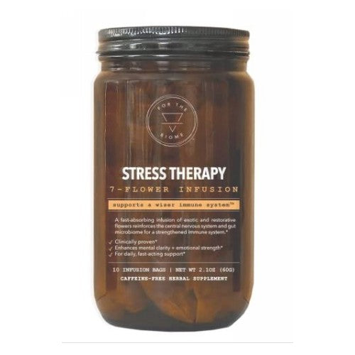 For The Biome, Stress Therapy 7 Flower Infusion, 10 Count