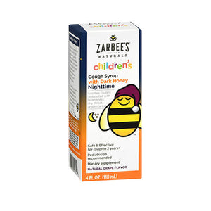Neutrogena, Zarbee's Children's Cough Syrup with Dark Honey Night Time, 4 Oz