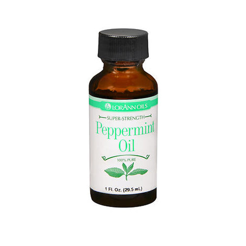 Lorann Oils, Peppermint Oil Super Strength, 1 Oz