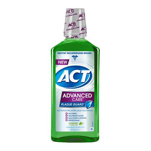 Gold Bond, Act Advance Care Clear Mild Mint, 33.8 Oz