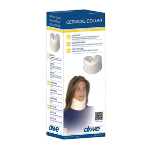 Drive Medical, Drive Cervical Collar Foam White, 1 Count