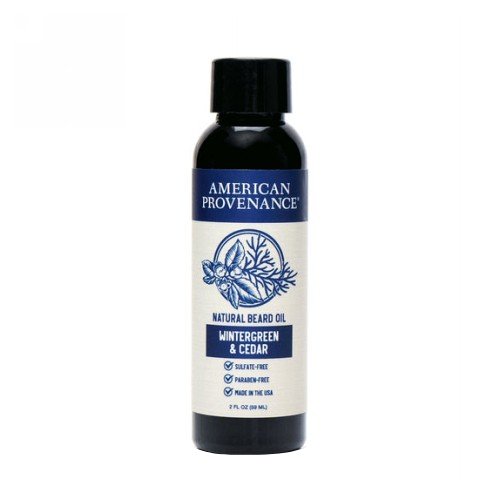 American Provenance, Wintergreen & Cedar Beard Oil, 2 Oz