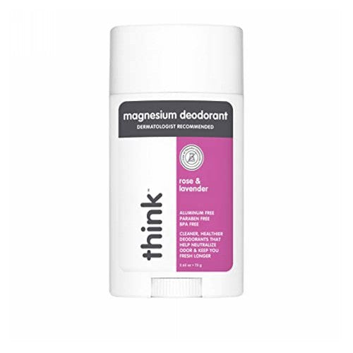 Think!, Natural Deodorant Lavender & Rose, 2.9 Oz