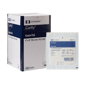 Cardinal, Curity Sterile Gauze sponge 4 x 4 Inch, Box Of 100