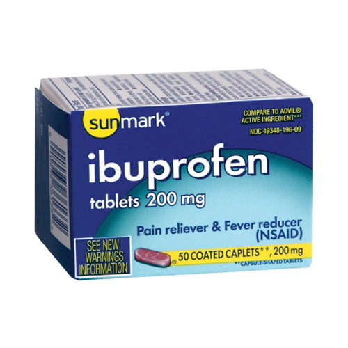 Sunmark, sunmark Ibuprofen Pain Relief, Count of 1