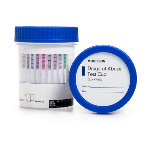 McKesson, McKesson 14-Drug Panel with Adulterants Drugs of Abuse Test, Box Of 25