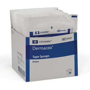 Cardinal, Dermacea Sterile USP Type VII Gauze Sponge 6 x 6-3/4 Inch, Box Of 20