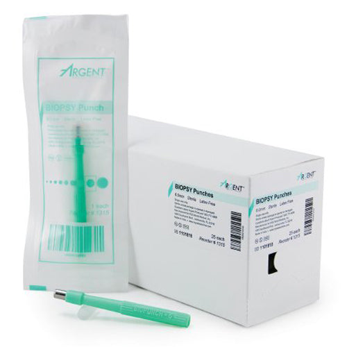 McKesson, McKesson Argent Disposable Biopsy Punches 6.0 mm, Box Of 25