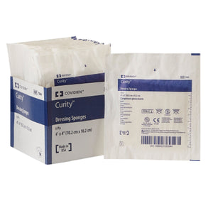 Cardinal, Curity Sterile Nonwoven Sponge 4 x 4 Inch, Box Of 25