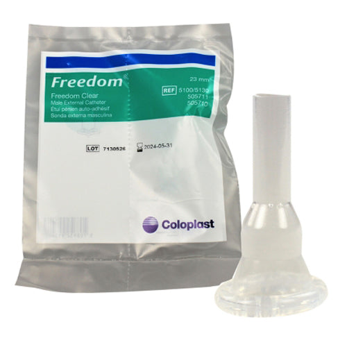 Coloplast, Coloplast Freedom Clear Male External Catheter Small Seal, Box Of 100