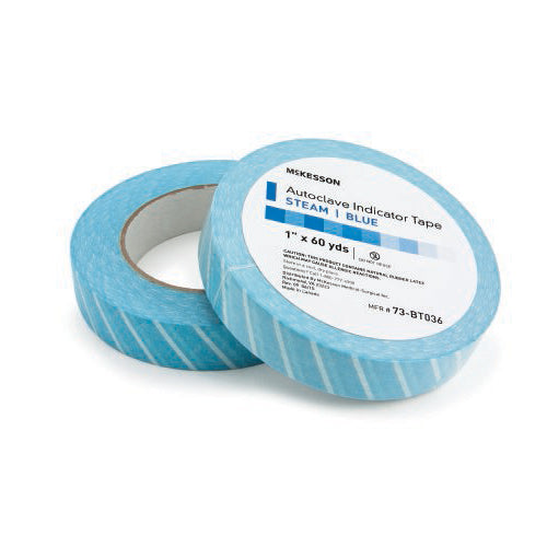 McKesson, McKesson Steam Indicator Tape 1 Inch x 60 Yard, 1 Roll