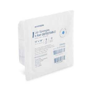 McKesson, McKesson Laparotomy Sponge 18 x 18 Inch, Pack Of 5