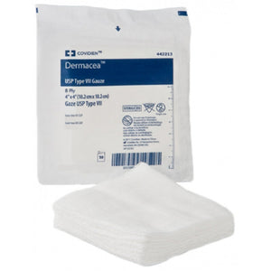 Cardinal, Dermacea Sterile USP Type VII Gauze Sponge 4 x 4 Inch, Box Of 25