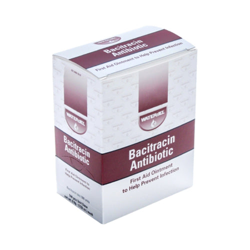 Water Jel, Water Jel Bacitracin Zinc First Aid Antibiotic, 0.9 Grams, Box Of 144