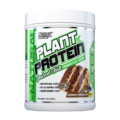 Nutrex Research, Plant Protein German Chocolate Cake, 18 Servings