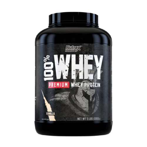 Nutrex Research, 100% Whey Vanilla, 5lbs