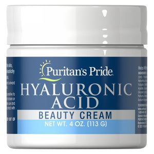 Puritan's Pride, Hyaluronic Acid Beauty Cream, 4 Oz