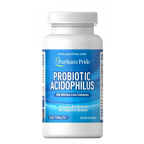 Puritan's Pride, Probiotic Acidophilus, 100 Tablets