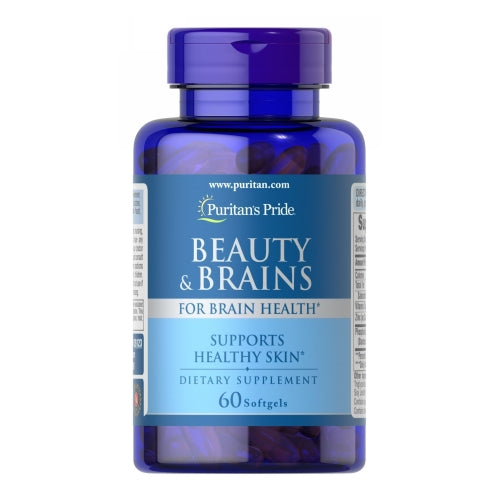 Puritan's Pride, Beauty & Brains, 60 Softgels