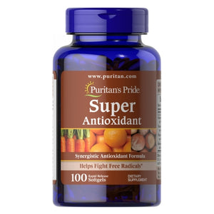 Puritan's Pride, Super Antioxidant Formula, 100 Softgels