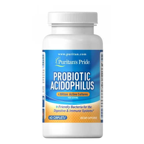 Puritan's Pride, Probiotic Acidophilus, 60 Caplets