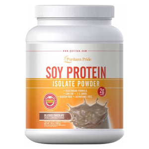 Puritan's Pride, Soy Protein Isolate Powder Chocolate, 28 Oz