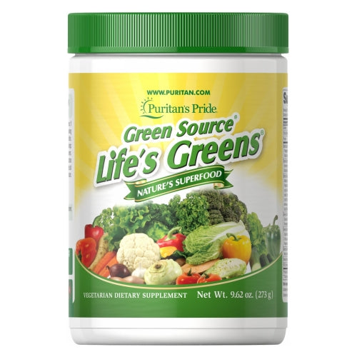 Puritan's Pride, Green Source Life's Greens Concentrated Superfood Formula, 4 Oz