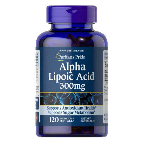 Puritan's Pride, Alpha Lipoic Acid, 300 mg, 120 Softgels