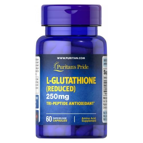 Puritan's Pride, L-Glutathione, 250 mg, 60 Capsules