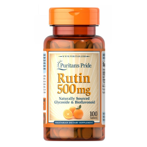 Puritan's Pride, Rutin, 500 mg, 100 Tablets