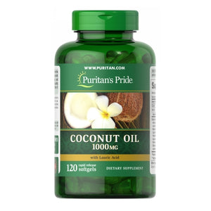 Puritan's Pride, Coconut Oil, 1000 mg, 120 Rapid Release Softgels