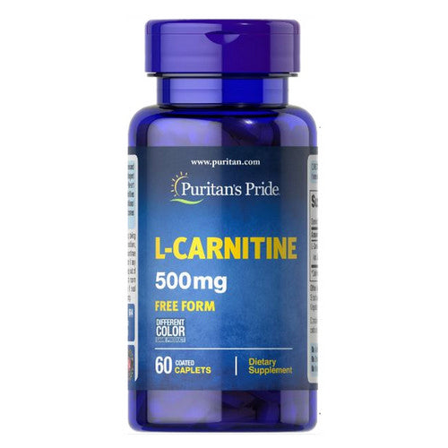 Puritan's Pride, L-Carnitine, 500 mg, 60 Caplets