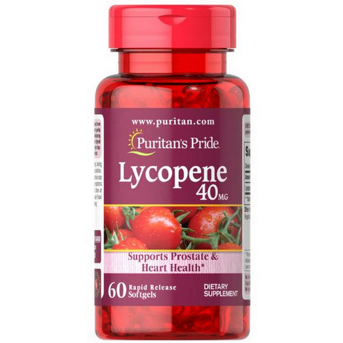 Puritan's Pride, Lycopene, 40 mg, 60 Softgels