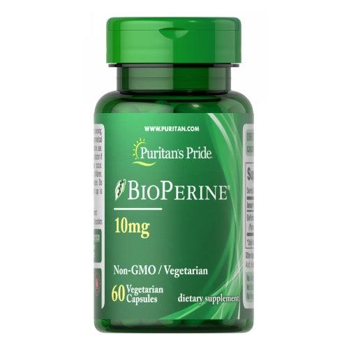 Puritan's Pride, BioPerine, 10 mg, 60 Capsules